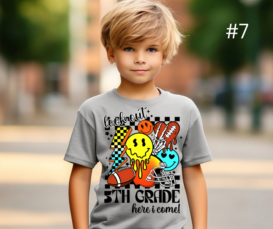 Back to School t-shirts