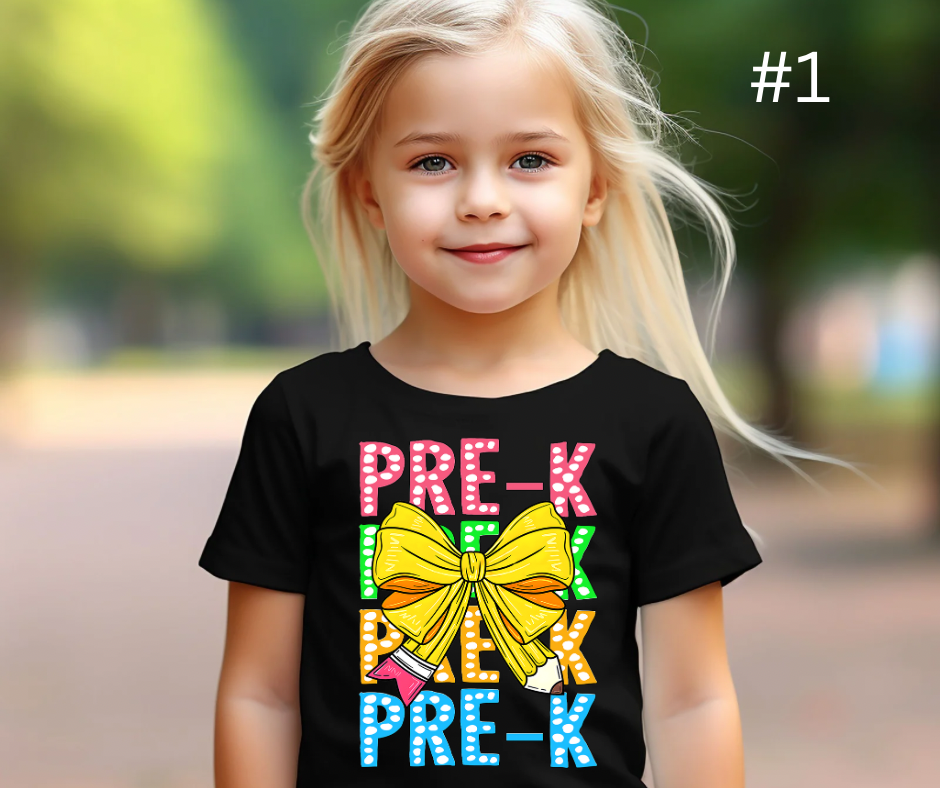 Back to School t-shirts