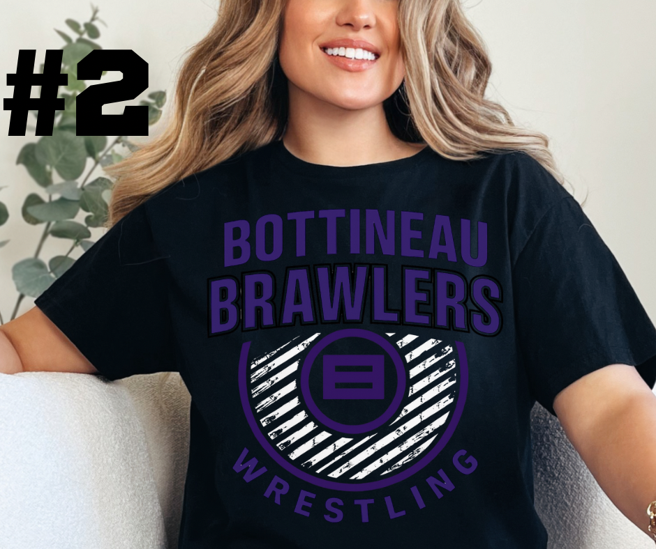 Bottineau Brawlers Crewnecks