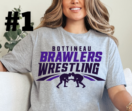 Bottineau Brawlers Crewnecks